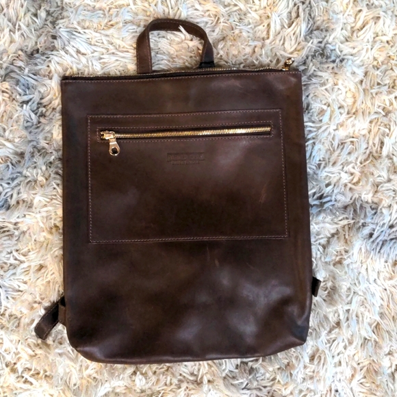 Parker Clay Miramar Leather Backpack 